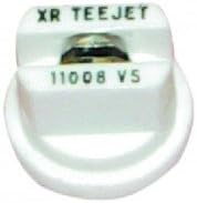 TeeJet XR Extended Range Spray Nozzle XR11008VS - 110° - 0.8 GPM - White (Pack of 12)
