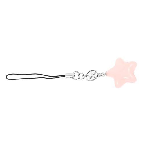 Angoily Colgante Estrella Para Teléfono Móvil Macramé Cordón Del Soporte Del Teléfono Encanto Del Teléfono Con Cuentas Lindo Colgante Para Teléfono Agarre Del Teléfono Rosa Cuerda Trenzada