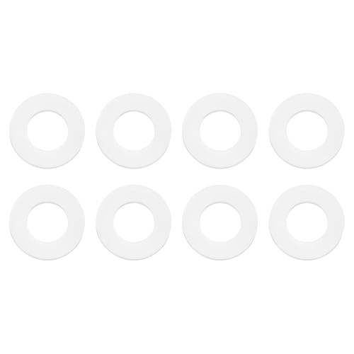 Rondelle plate en silicone PATIKIL M20 | Joint d'étanchéité blanc 20x44x5mm pour robinet et tuyau