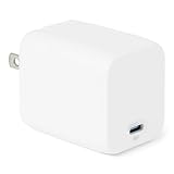Amazonベーシック 急速充電器 USB-C 65W 1ポート Nano GaN PD 3.1 (ノートPC/タブレット/スマートフォン対応) 小型 4.7 × 4.2 × 3.7cm ホワイト
