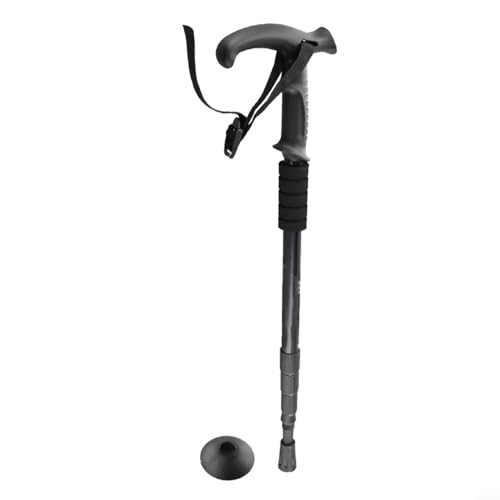 Gdfnmogo Le Faltbare, rutschfeste Gummi-Stangenspitze, Teleskop-Aluminium,...