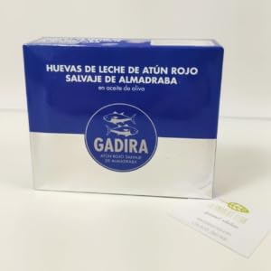 Huevas de leche de atún rojo salvaje de almadraba en aceite de oliva