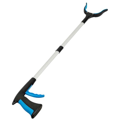 DECOMELODY Pince De Ramassage Pliable Avec Pince Élastique Renforcée Outil Extension Pour Récupération Des Déchets Jardin Bureau Maison Pour Seniors Et Personnes à Mobilité Réduite