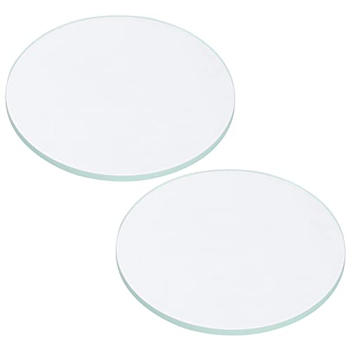 PATIKIL 2.17x0.08 Dia Flashlight Glass Lens