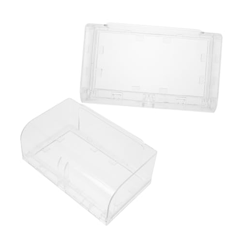 POPETPOP 2pezzi Copertura Adesiva Per Presa Elettrica Scatola Copripresa Protezione Per Presa Muro Installazione Senza Attrezzi Per Bagni e Ambienti Umidi Prevenzione Di Acqua e Detriti