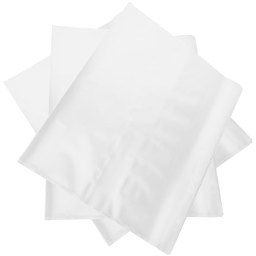 Gogogmee 100pcs Race Number Bib Holder Bag Running Display Container Bib Protection Sheet