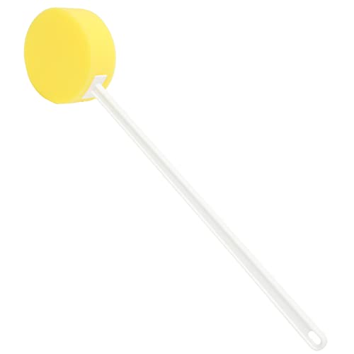 Healeved Long Handled Back Bath Brush with Soft Sponge for Shower and Body Cleaning Lightweight Ergonomic Design for Back Legs and Feet Daily Use Bath Accessory