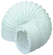 Tubo Flexible de PVC de 150 mm de Diámetro y 6 Metros de Longitud