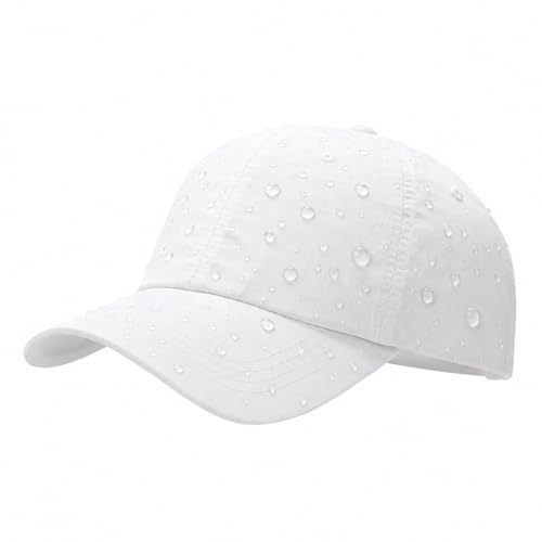 Image of Waterproof Baseball Cap Breathable UPF50+ Caps for Men Women Outdoor Sport Adjustable Rain Quick Dry Hat