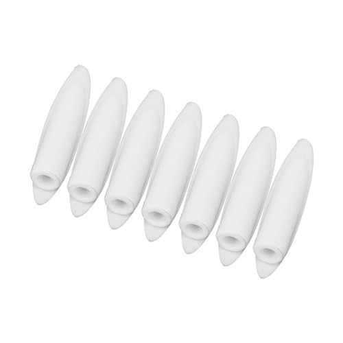Hyuduo 100 Stück Taschenlochstopfen 9,5 mm Kunststoff Holzstopfen zum Verschließen von Taschenlöchern für Holzbearbeitungswerkzeuge Weiß Hochwertige Lochstopfen Set