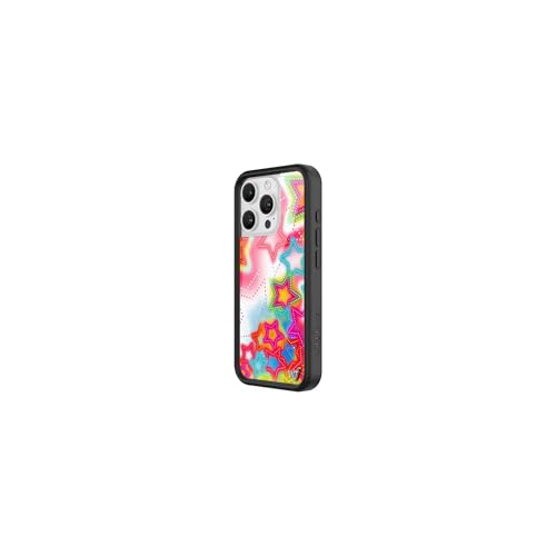 Image of Wildflower Cases - iPhone 16 Pro Compatible - Stardust | Impact-Certified 6.5 ft Drop Protection Case, Raised Protective Bumper, Cute Aesthetic Design, Women-Owned Small Business