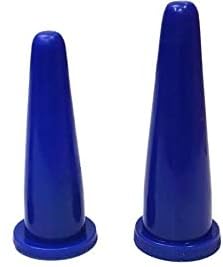 Body Fitness PVC Dilator || Designed to Open and Relax Internal/Externala Dilator Rectal Set of 2 (Small,Large) Blue Color