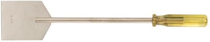 Ampco Safety Tools S-1069 Scraper, Hand, Non-Sparking, Non-Magnetic, Corrosion Resistant, 3-3/4" Blade, 19" Length