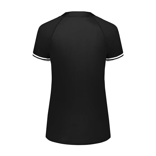 Augusta Sportswear Girls Cutter+ Henley Jersey2