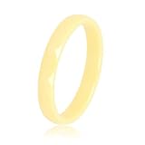 My Bendel   Des bijoux uniques pour vous faire briller Bague en céramique étroite incassable de 3 mm avec motif en diamant. Elle reste belle, ne se décolore pas et est hypoallergénique
