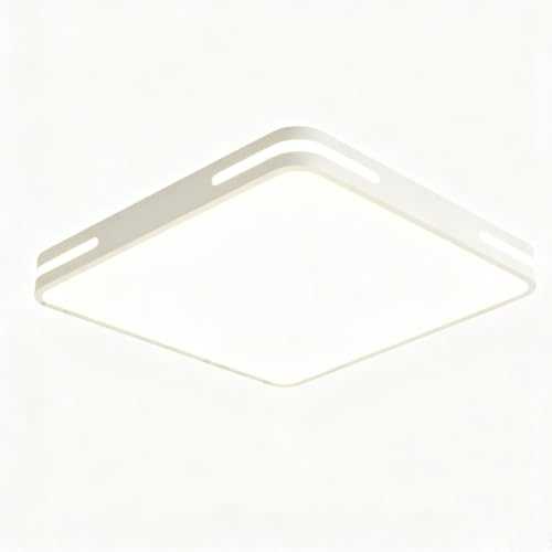 Plafón de techo moderno cuadrado de 40cm para iluminación de dormitorio infantil