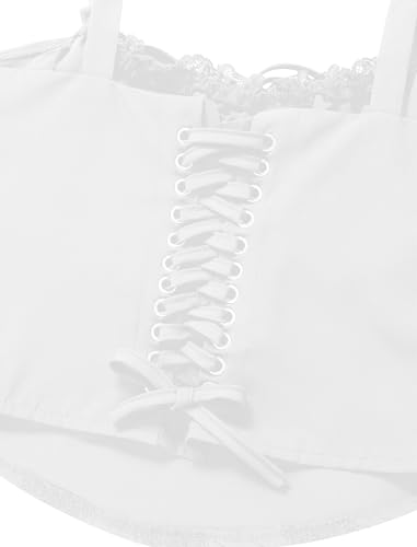 Bustier pour affiner la silhouette, le corset à lacets FYMNSI résout le manque de maintien en été