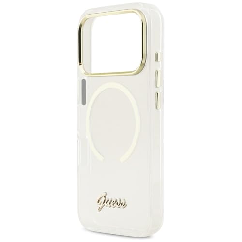 Coque iPhone 17 Pro Max Guess avec MagSafe transparente en silicone IML - 6