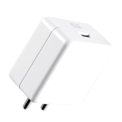 Image of Original 80w SuperVOOC Adapter and USB to Type C Charging Cable Compatible with Oppo Reno 8 Pro + 5G Adapter Supervooc Fast Charger (Adapter & Cable)