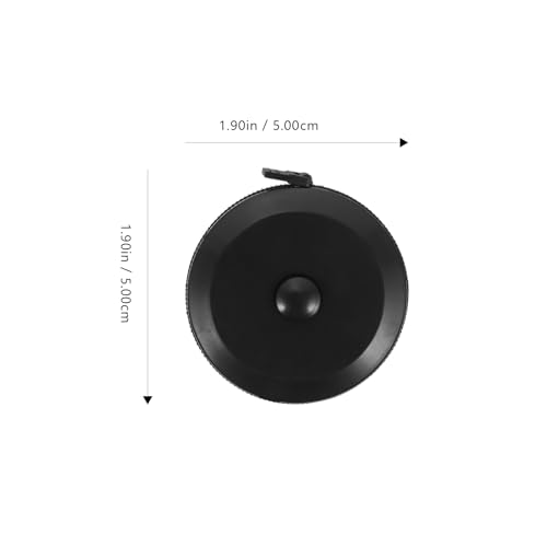 Cinta métrica retráctil automática Kisangel 10 piezas miniatura 2