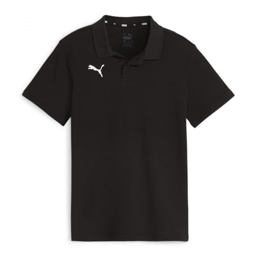 PUMA Unisex Teamgoal Casuals Jr Polo, Puma Black-puma Weiß, 164...