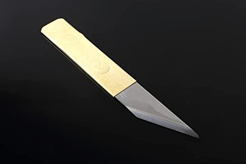 Shoto Pocket Knife, Kiridashi Brass Knife, Penanto Knife, For Camping Hunting Survival Indoor And Outdoor Made In Japan With Sticker (Penanto) #TOP5
