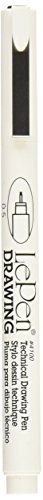 Uchida Le Technical Drawing Pen Art Supplies, 0.5Mm, Black #TOP14