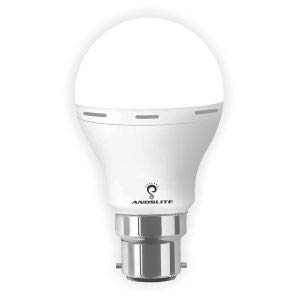Image of Andslite Rechargeable Emergency LED Bulb 7 Watts Base B22 - in-Built Lithium-Ion Battery (White)