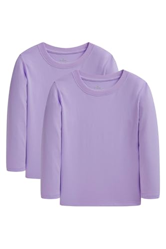 Image of Cadidi Dinos Boys Girls Long Sleeve Shirts Cotton Casual Crewneck Printed Kids T-Shirts