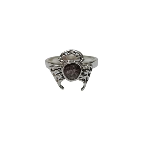 Bague zodiaque Cancer argent 925 émaillé de haute joaillerie