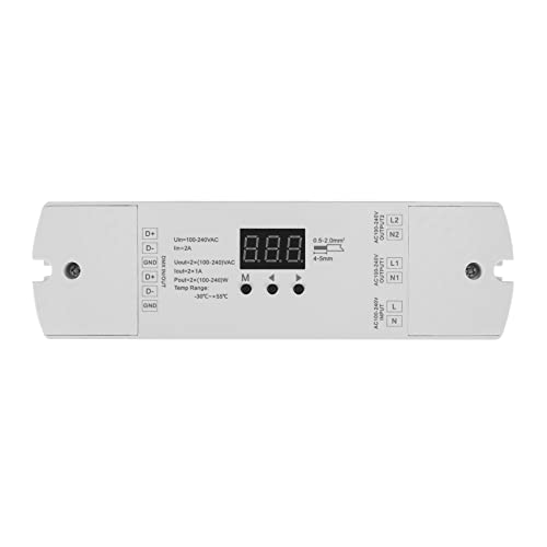 Variateur AC Triac double sortie pour réguler deux zones de lumière