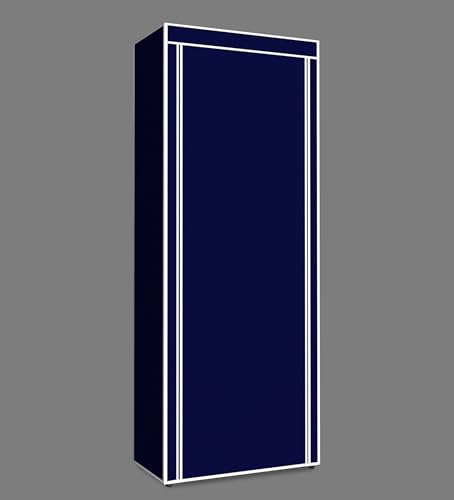Image of YouCopia Shoe Rack for Home Non Woven Fabric - DIY Multipurpose Shoe Rack Organizer, 9-Layer Shoe Rack for Home -Shelf with Dustproof Door Entryway for Heels /Slippers /Boots (Blue, 9-Layer)