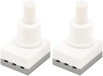 2-Piece Universal Rubber Door/Bonnet Light Switch Set - Replacement Plunger Switch
