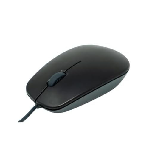 Raspberry Pi Ufficiale USB 3 Tasti Mouse Nero SC0202