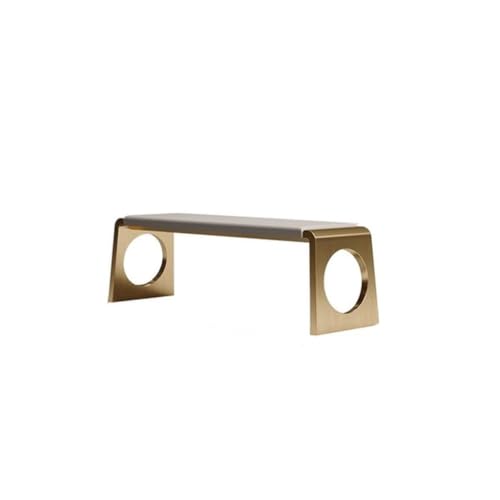 RENEESME Foot Stool for Bed Bedroom Home Bed End Stool Soft Bag Bench Door Door Shoe Changing Stool Living Room Tea Table Bench Conference Stool Bed Step Stools for High Beds(B)