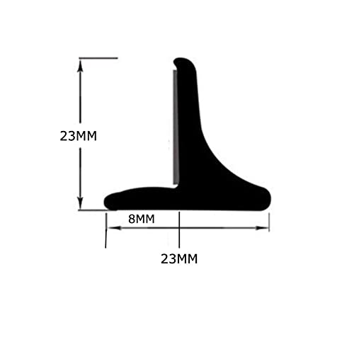 Tutuya Fender Flares, 4.9Ft/1.5M Universal Car Wheel Fender Extension Moulding Flares Auto Tyre Eyebrow Trim Strip Stick Out Edge,Pack Of 4 Pcs #TOP6