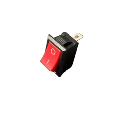 Interrupteur KCD101 SPST 6A 250V avec connexion stable 2 pin pour tableau de bord