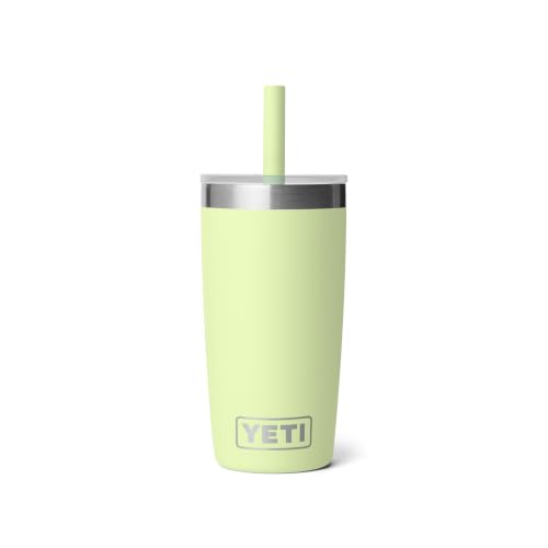 Image of YETI Rambler Jr. 10 Oz Tumbler with Silicone Straw Lid