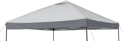 Replacement Top with Air Vent Fit for Ozark Trail 12' x 12' Instant Straight Leg Canopy Frame, Canopy Cover ONLY, (White)