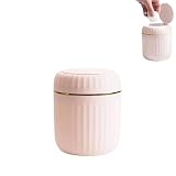 mesa madera reciclada y hierro 【Tamaño Mini】Diámetro: 13 cm/5,1 pulgadas x Altura: 16 cm/6,3 pulgadas. Capacidad: 2L/0,5 galones. Este Cubo de Basura de Mesa con tapa tiene una función emergente que es ideal para el uso diario. El diseño compacto del Mini Cubo de Basura de Acero Inoxidable con Tapa encaja perfectamente en espacios reducidos.
