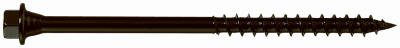 FastenMaster TimberLok No. 10 x 4 in. L Hex Hex Head Epoxy Steel Wood Screws 12 pk