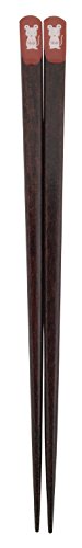 アオバ 箸 天然木 天削 干支箸 子 21cm