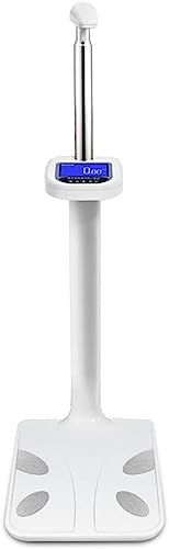 Intelligent Electronic Scales, Height and Weight Scale, Ultrasonic Testing/English Voice Broadcasting, Height Measuring Instrument/Body Fat Analyzer, Weighing 200 P (English Version)