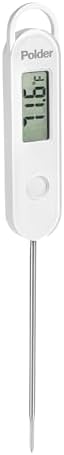 Polder Stable-Read Instant Read Thermometer, White, 1 - Pack