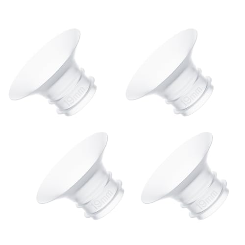 Image of Momcozy 19mm Flange Inserts for Air 1 & Wellness 1, Food Grade Silicone, 4 Pack