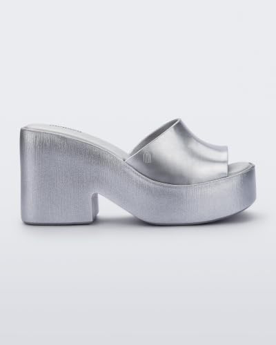 Image of Melissa Posh Slip-On Platform Jelly Heels for Women