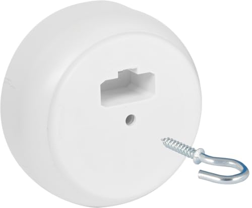 Boite de centre DCL en saillie Eur'Ohm - Ø 85mm - Avec piton et adaptateur de goulotte