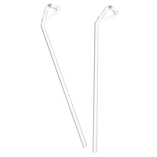 KICHOUSE 2pcs Diffuser Cell Triangle Spreader Cell Applicator Spreader Polypropylene Cell Spreader Cell Spreader Bars Laboratory Supplies Spreading Cell Spreaders Glass Transparent