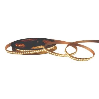 Image of Philips SlimEdge Profile LED Strip Light | 12V DC, 25W, 144 LEDs | Warm White | Indoor Flexible Strip for Cove & Profile Lighting | 2-Year Warranty | High Brightness & Superior Finish