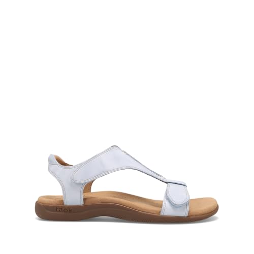 Image of Taos The Show Premium Leather Women's Sandal - Experience Everyday Style, Comfort, Arch Support, Cooling Gel Padding and an Adjustable Fit for Exceptional Walking Comfort